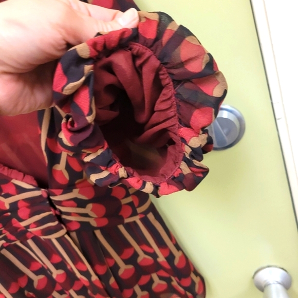 Nanette Lepore silk blouse - Picture 7 of 9